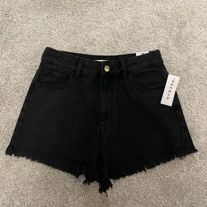 Pacsun black high rise shorts